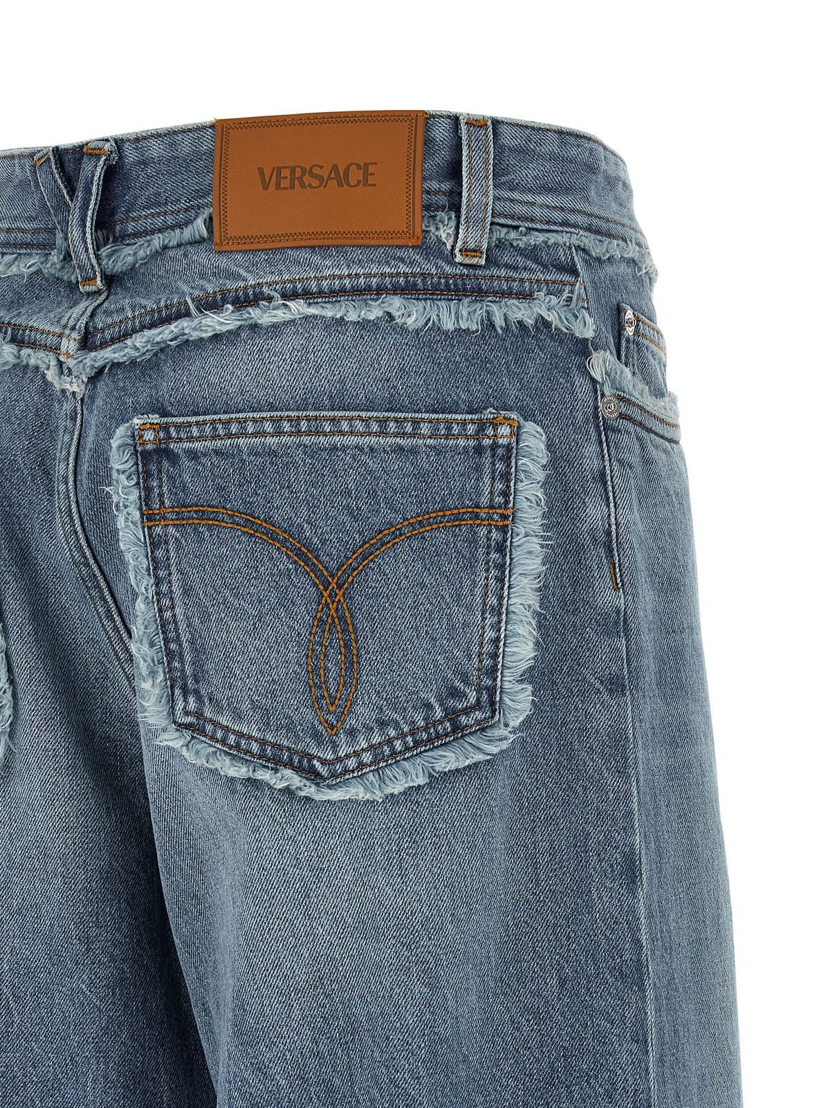 Versace Cotton Boyfriend Women's Jeans