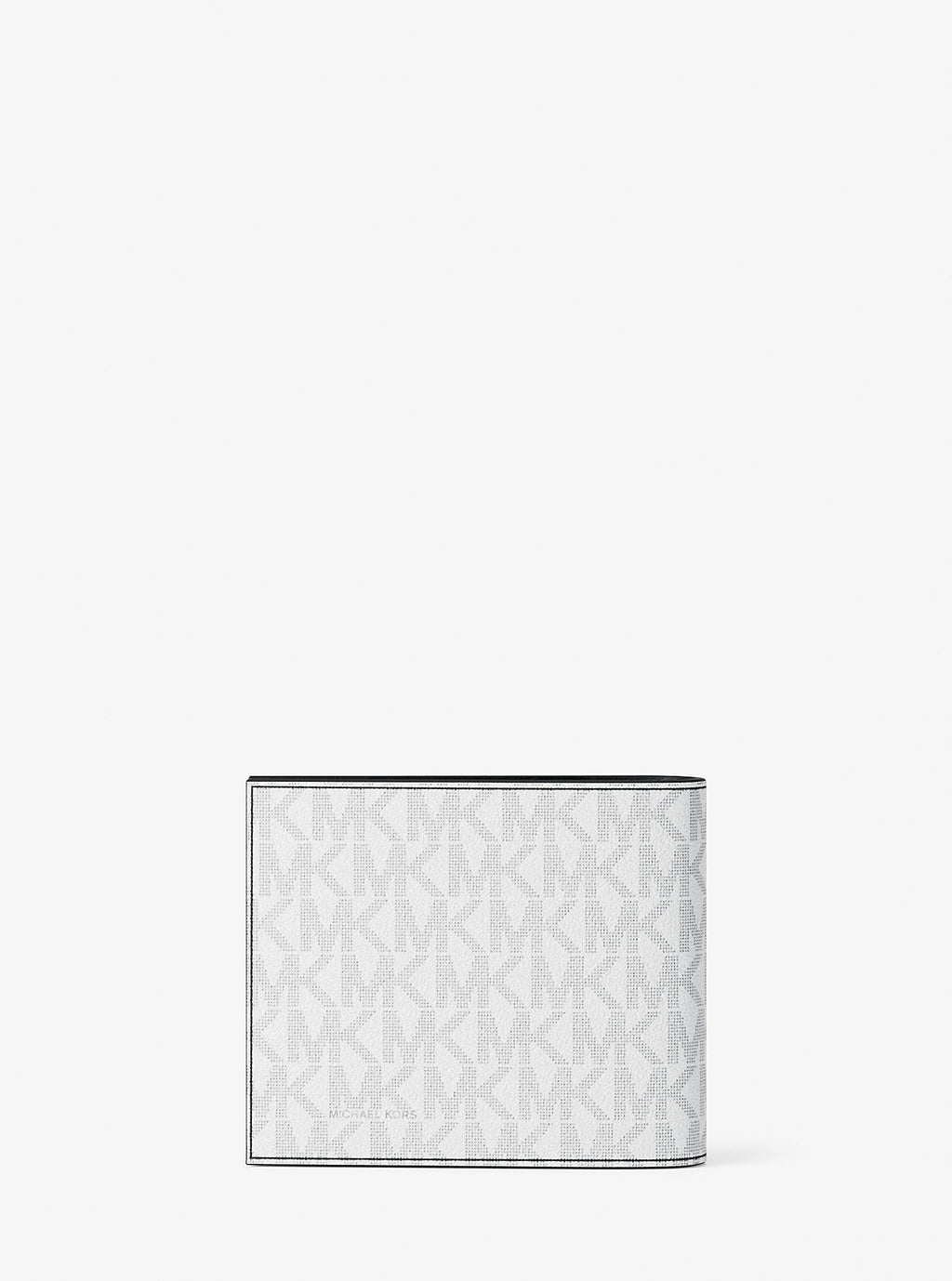 Cooper Signature Logo and Metallic Stripe Billfold Wallet