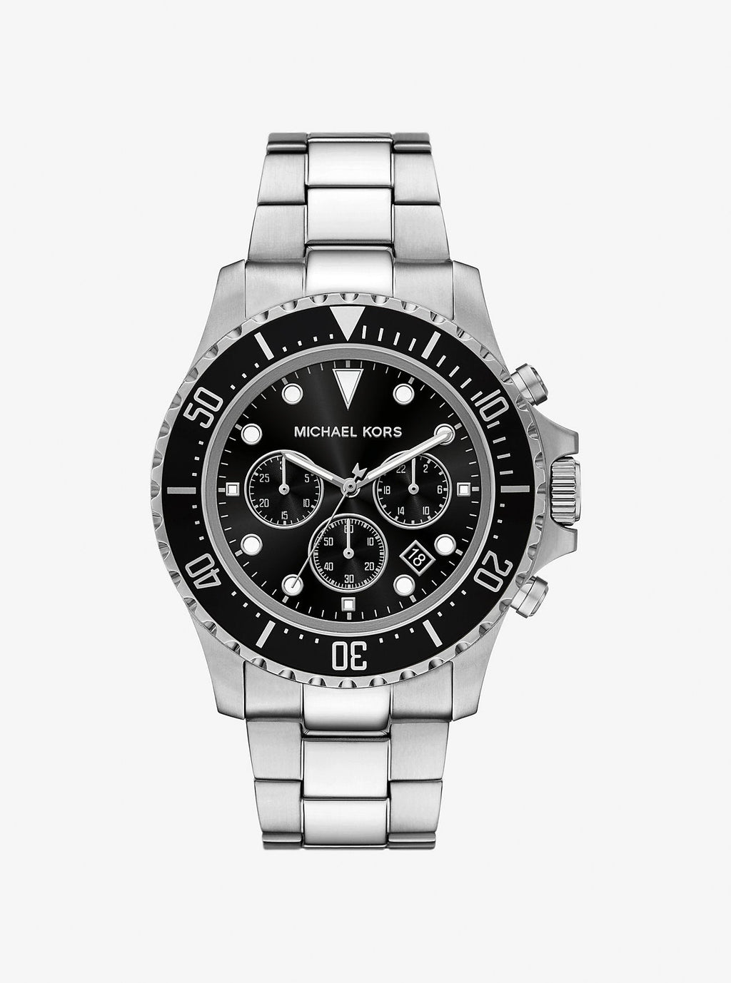 Oversized Everest Silver-Tone Watch