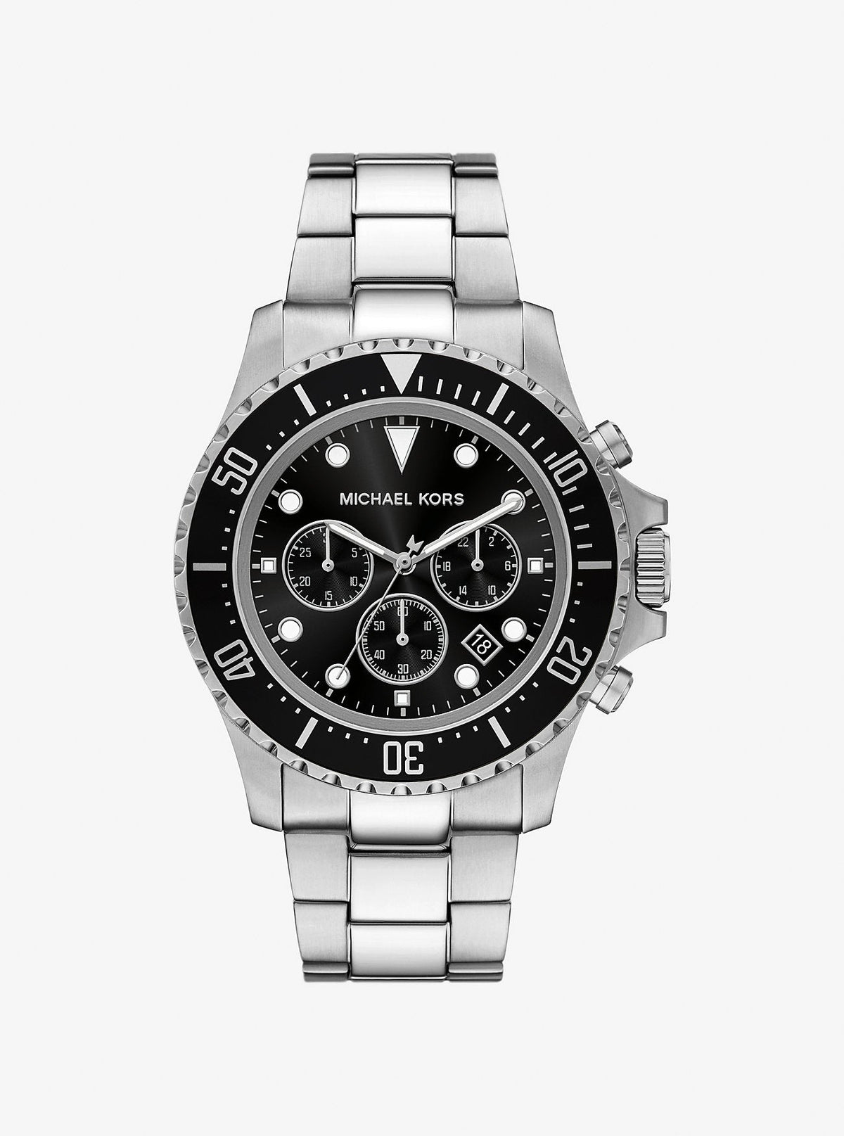 Oversized Everest Silver-Tone Watch