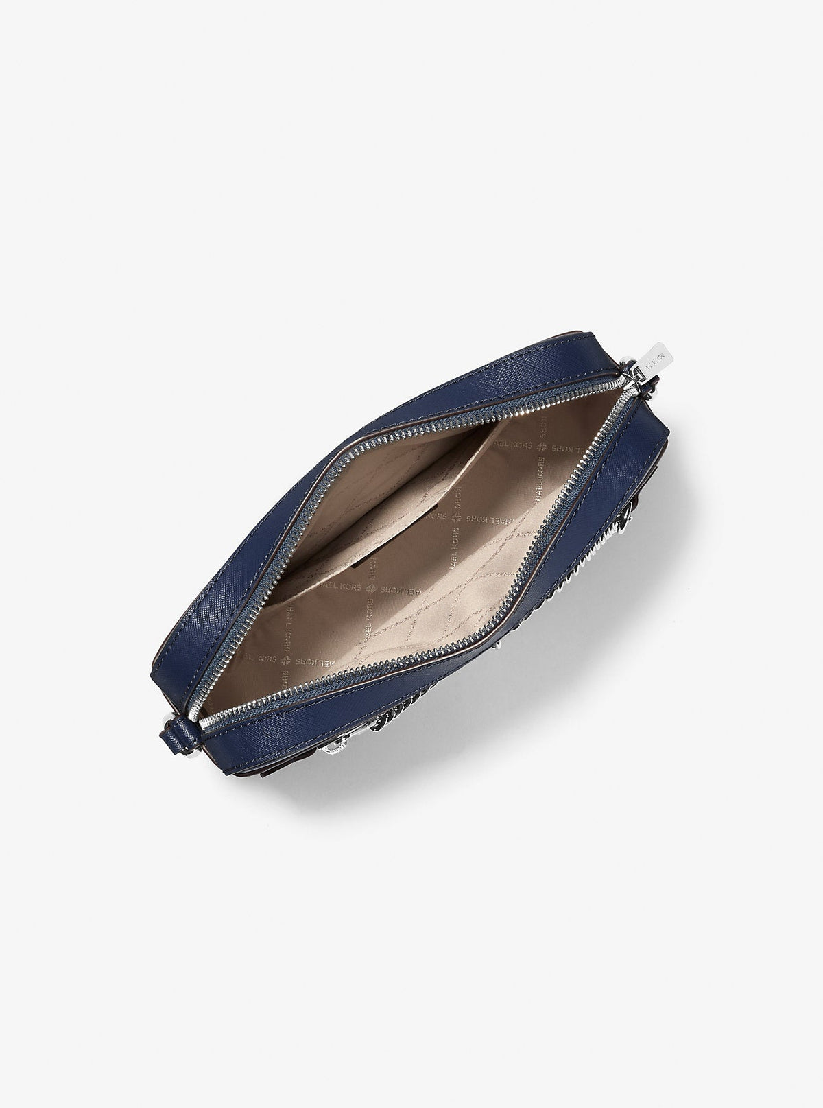 Jet Set Large Saffiano Leather Crossbody Bag