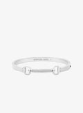 Pavé Horsebit Bangle