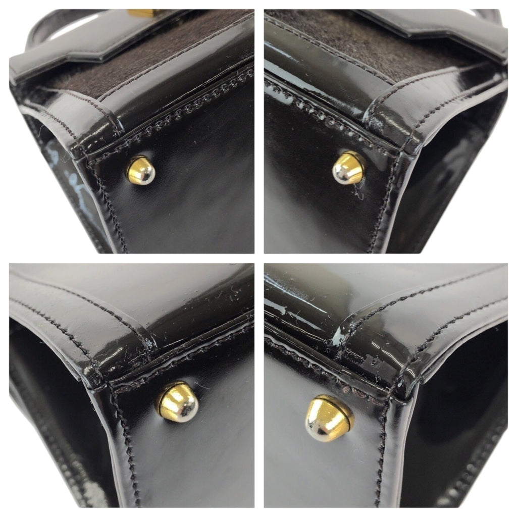 Versace Leather Handbag (Pre-Owned)