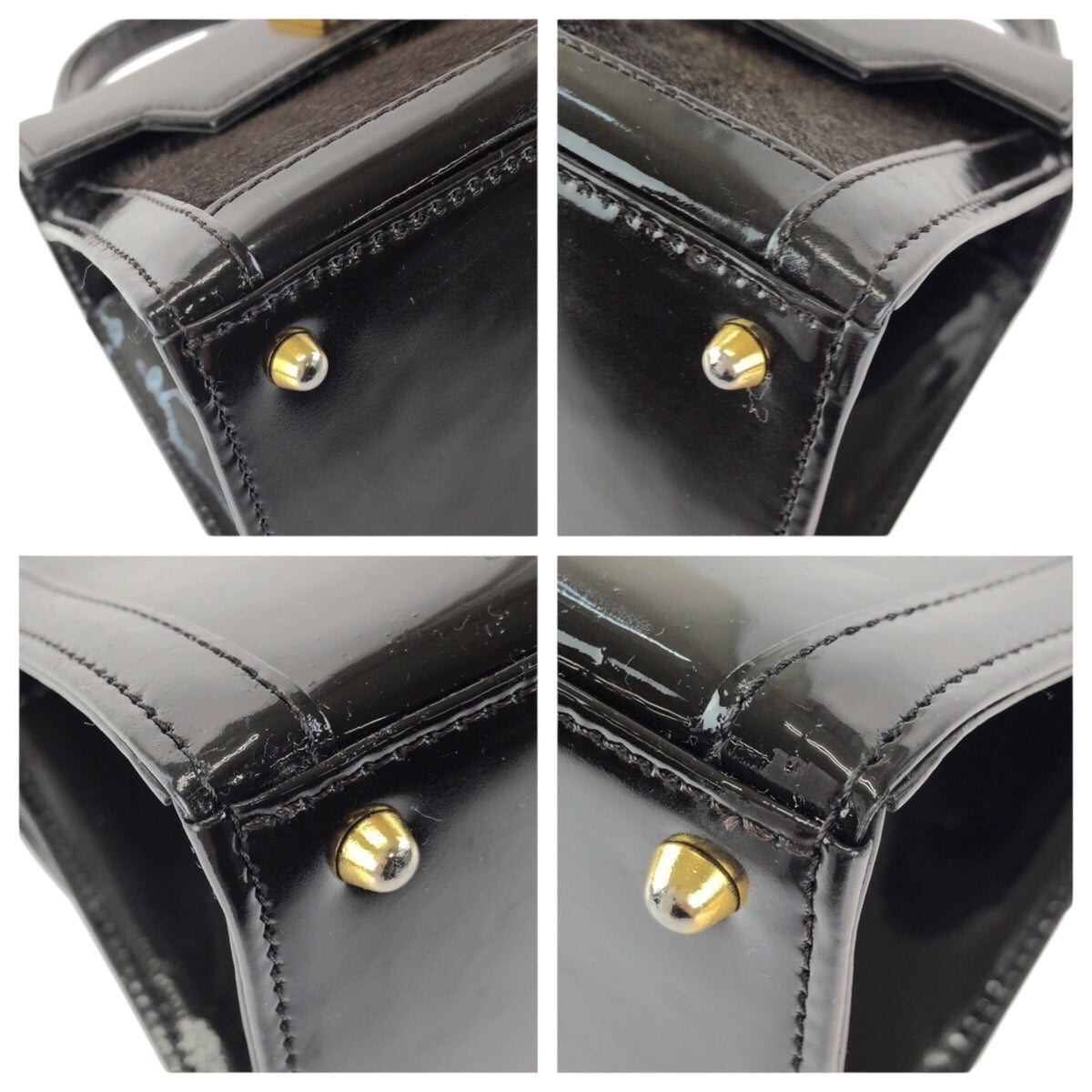 Versace Leather Handbag (Pre-Owned)