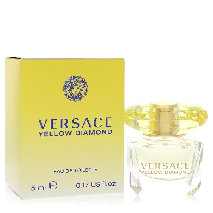 2pcs Combo Gift Set Versace Yellow Diamond by Versace Mini EDT .17 oz for Women