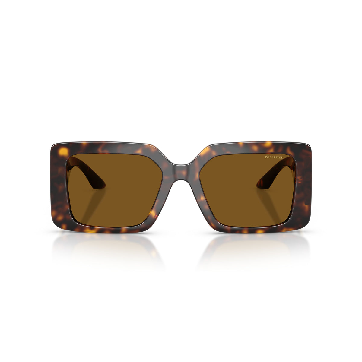 0ve4505u Rectangular Tortoiseshell Sunglasses