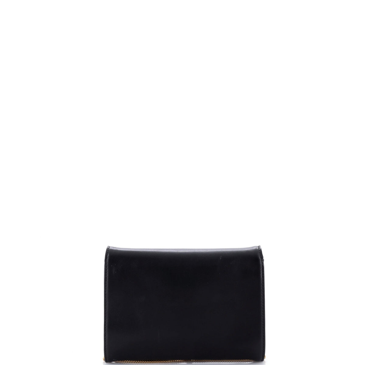 Medusa Chain Clutch Leather Small
