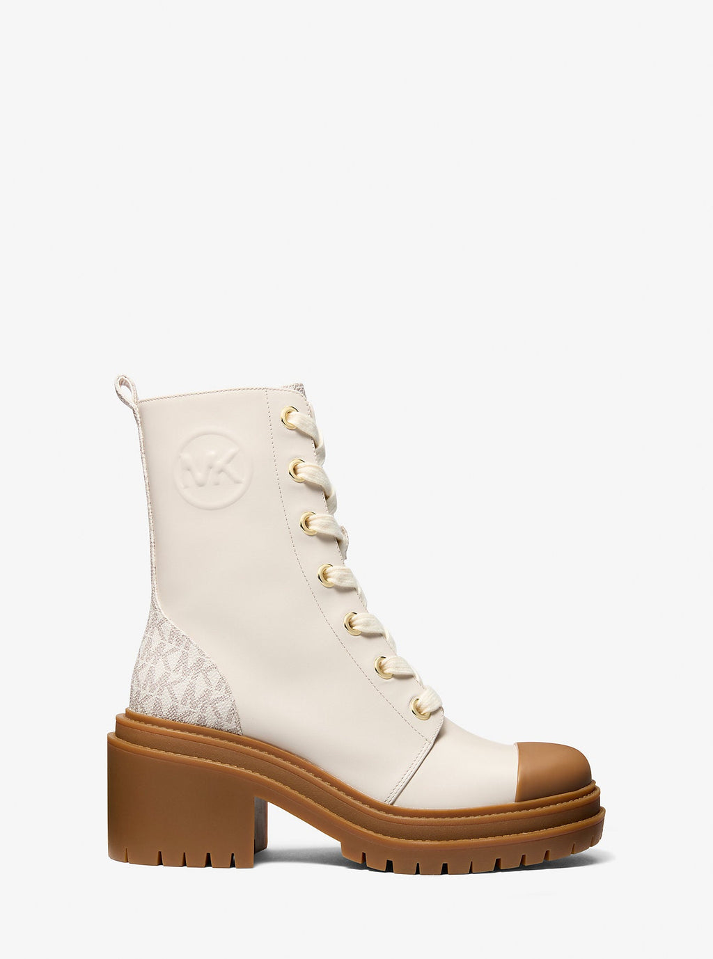 Hanley Leather and Signature Logo Trim Boot