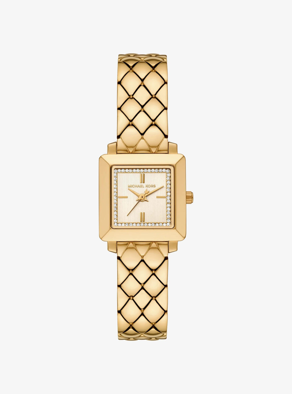 Petite Gwynn Pavé Gold-Tone Watch
