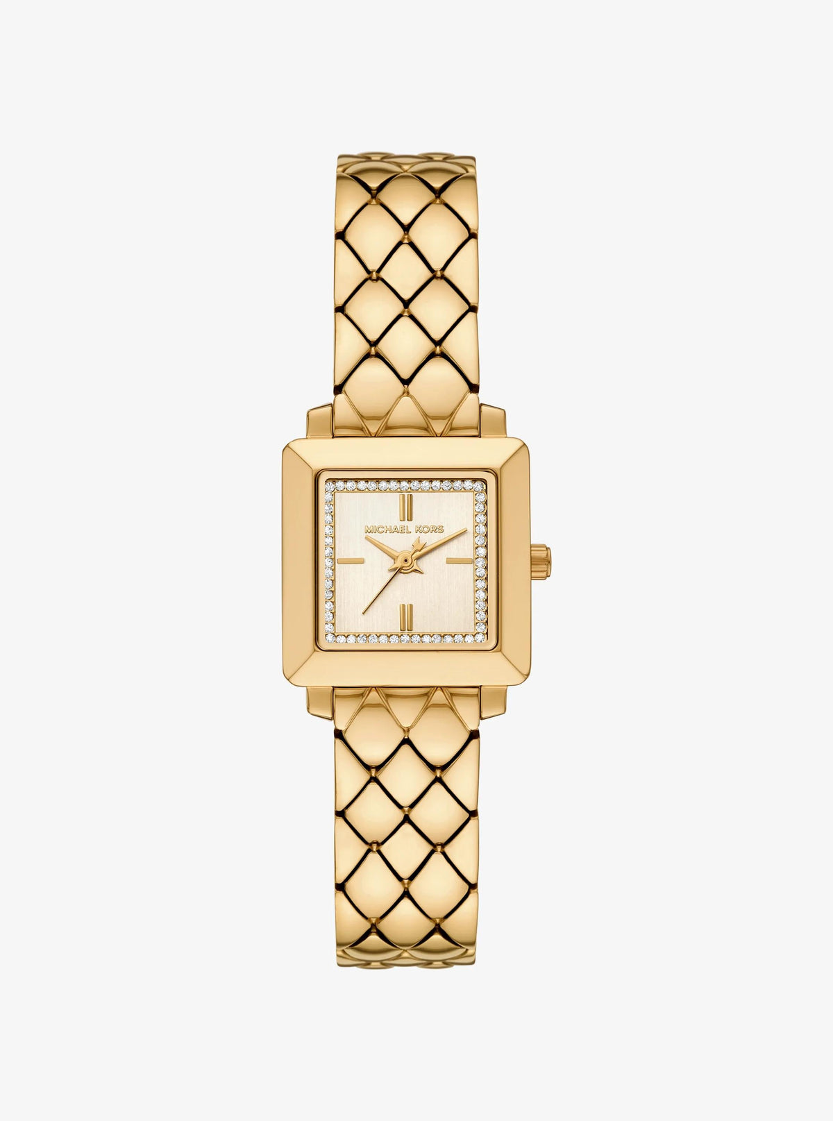 Petite Gwynn Pavé Gold-Tone Watch
