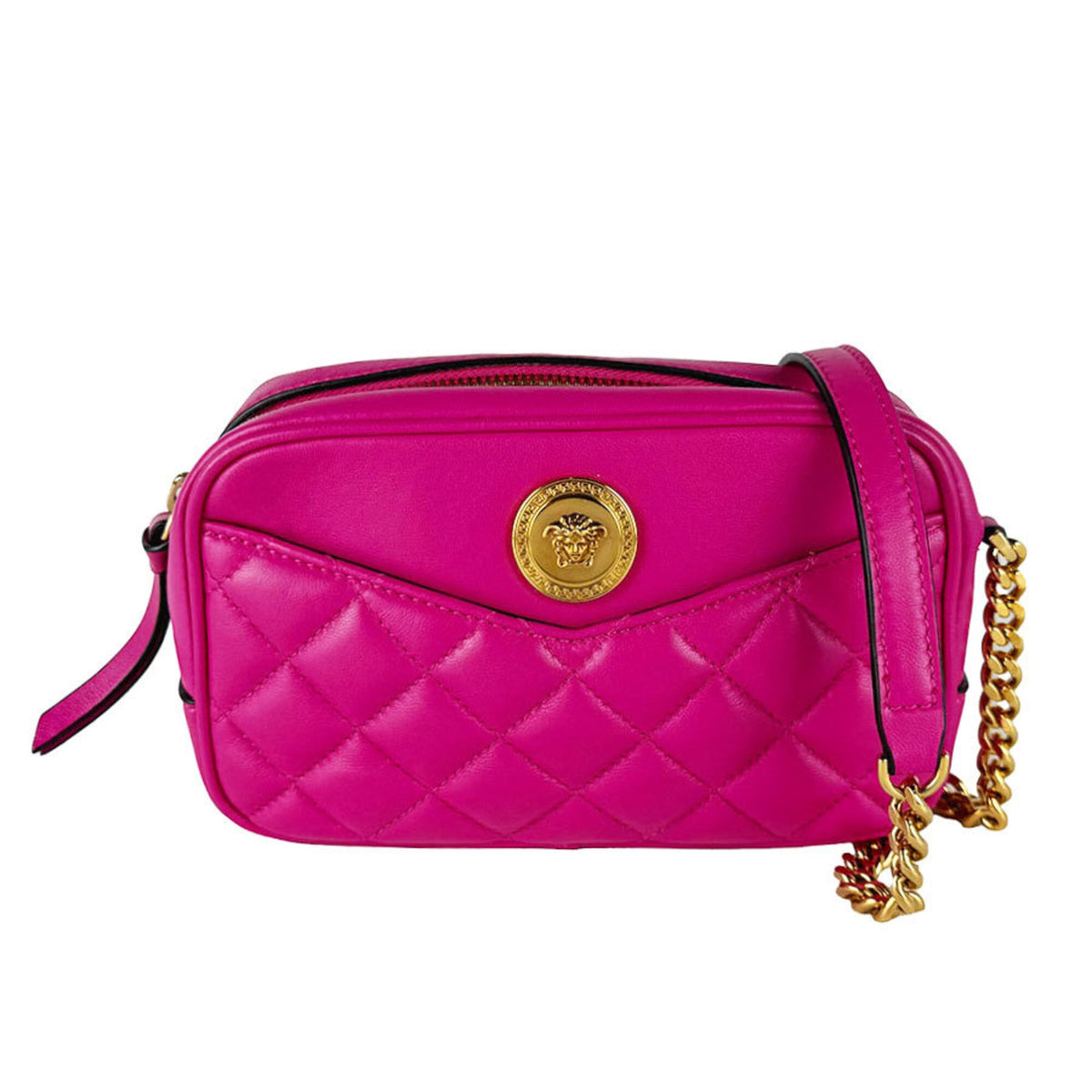 Versace Leather Shoulder Bag (Pre-Owned)