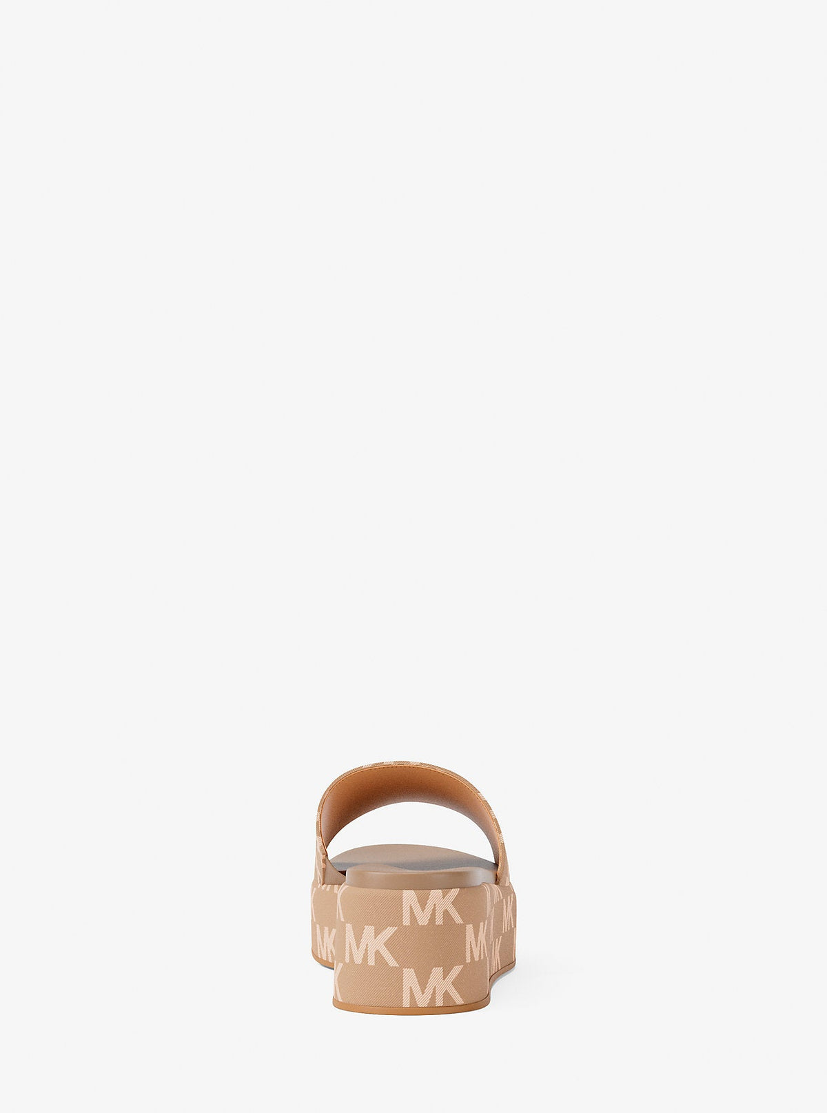 Sadler Logo Jacquard Platform Slide Sandal