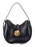 Small Hobo Crescent Leather Shoulder Bag