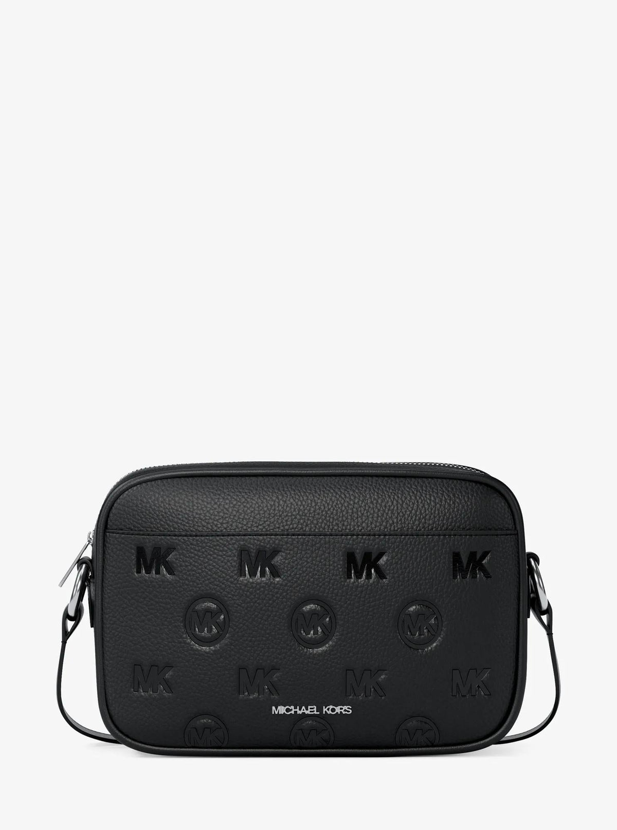 Jet Set Travel Large Logo Debossed Camera Crossbody Bag