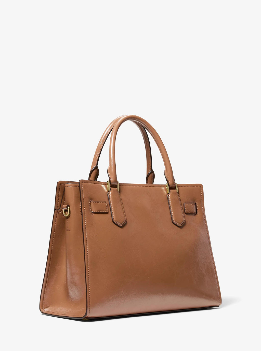 Landon Medium Patent Satchel