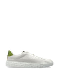 Low-Top Sneakers With Silk And Nylon Upper