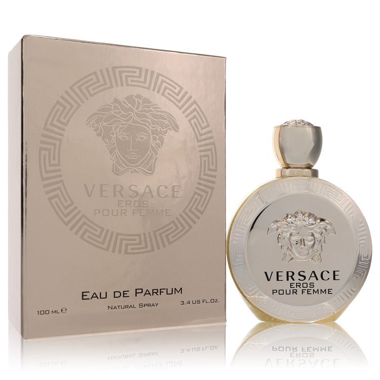 2pcs Combo Versace Eros by Versace Eau De Parfum Spray 3.4 oz Women