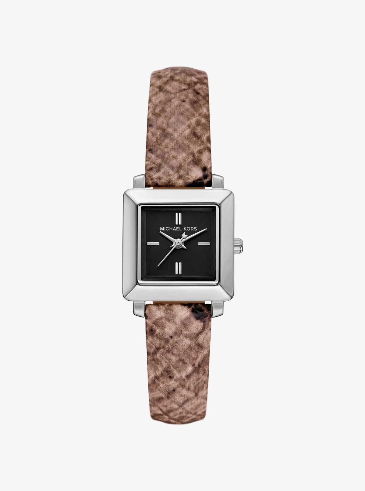Mini Gwynn Snake Embossed Leather Watch