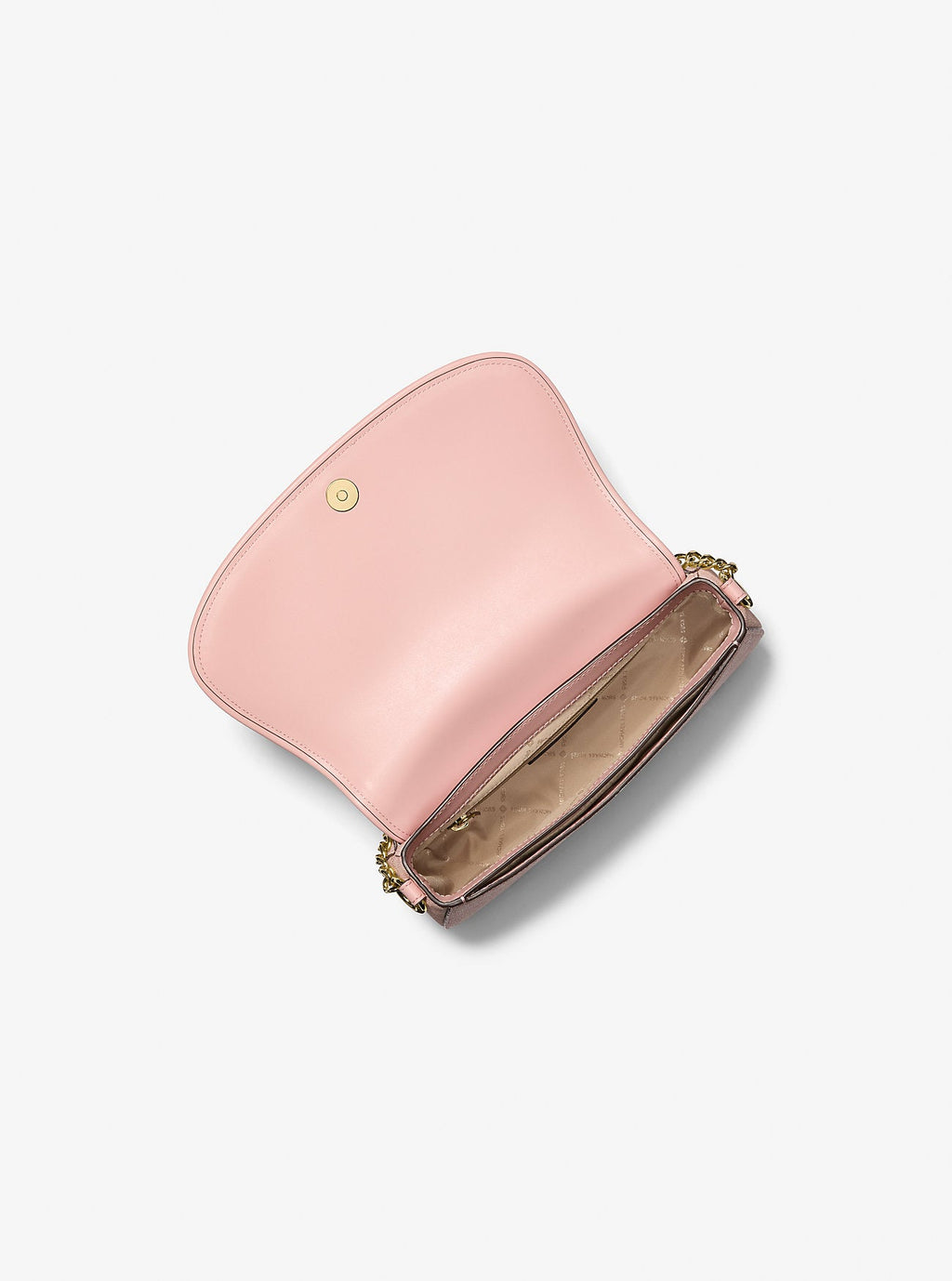 Mila Medium Signature Logo Messenger Bag