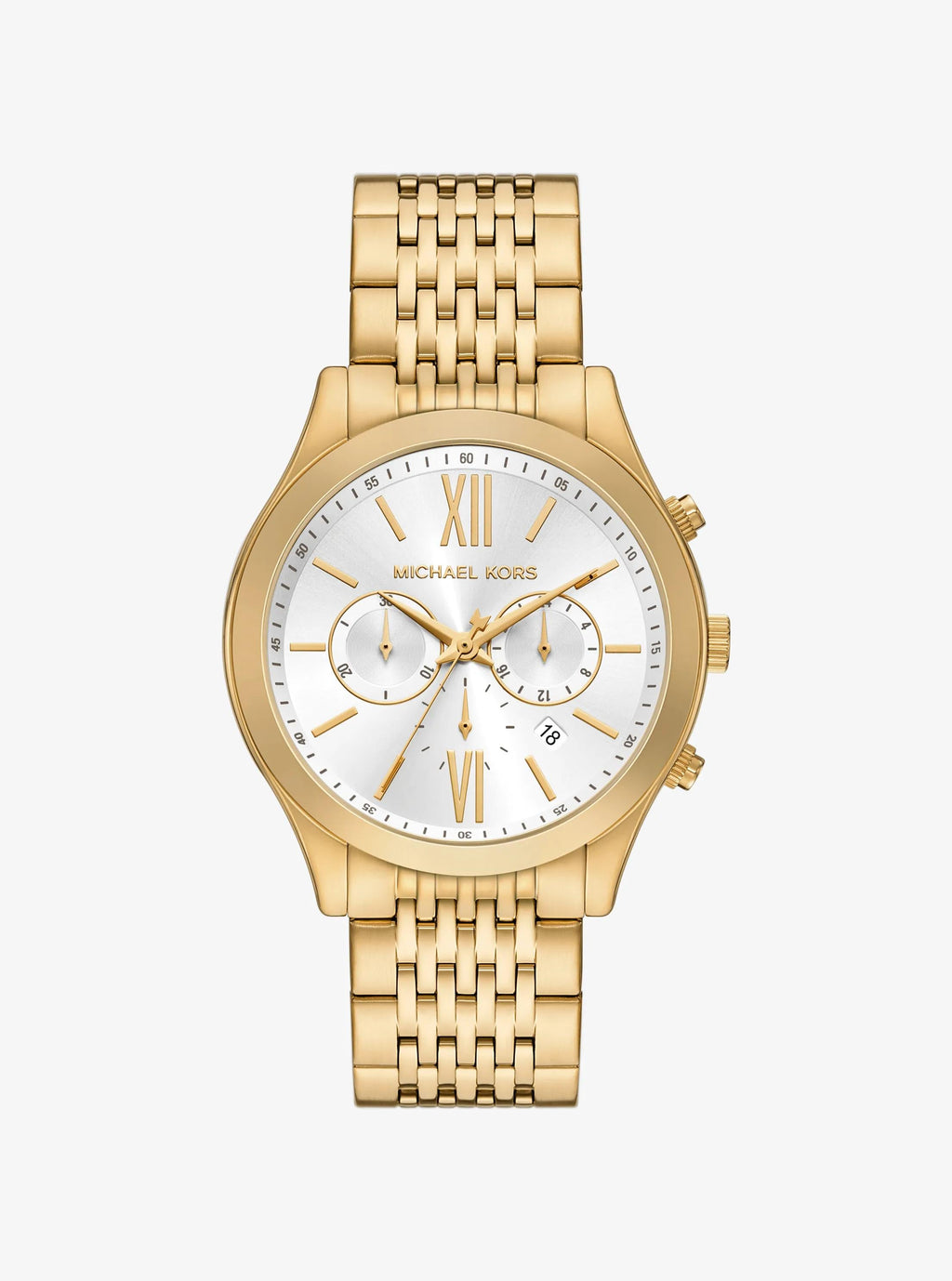 Oversized Aspyn Gold-Tone Watch