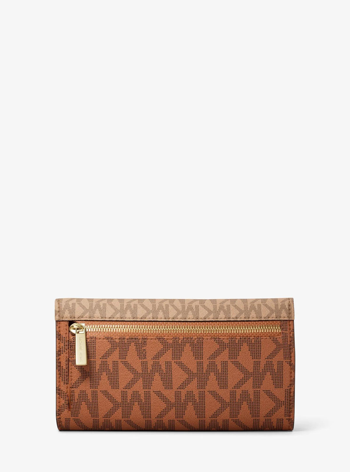 Jet Set Large Signature Logo Tri-Fold Wallet