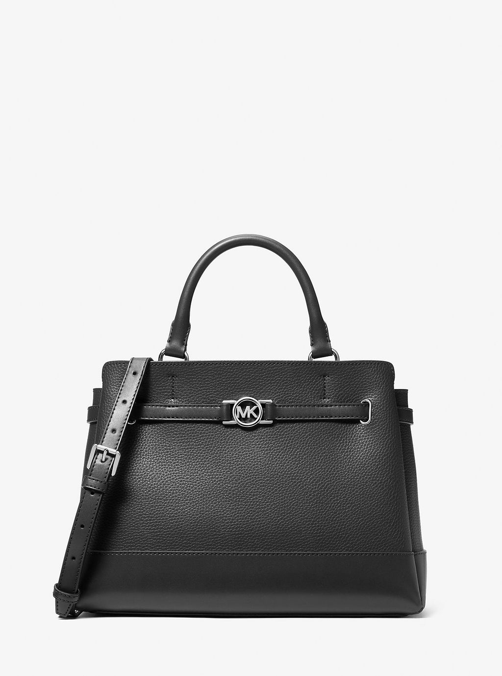 Reed Large Pebbled Leather Satchel