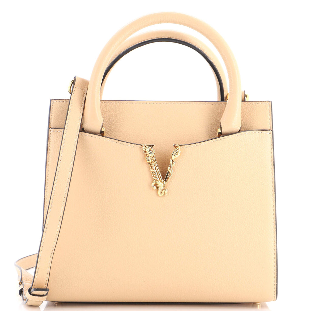 Virtus Front Pocket Tote Leather Medium