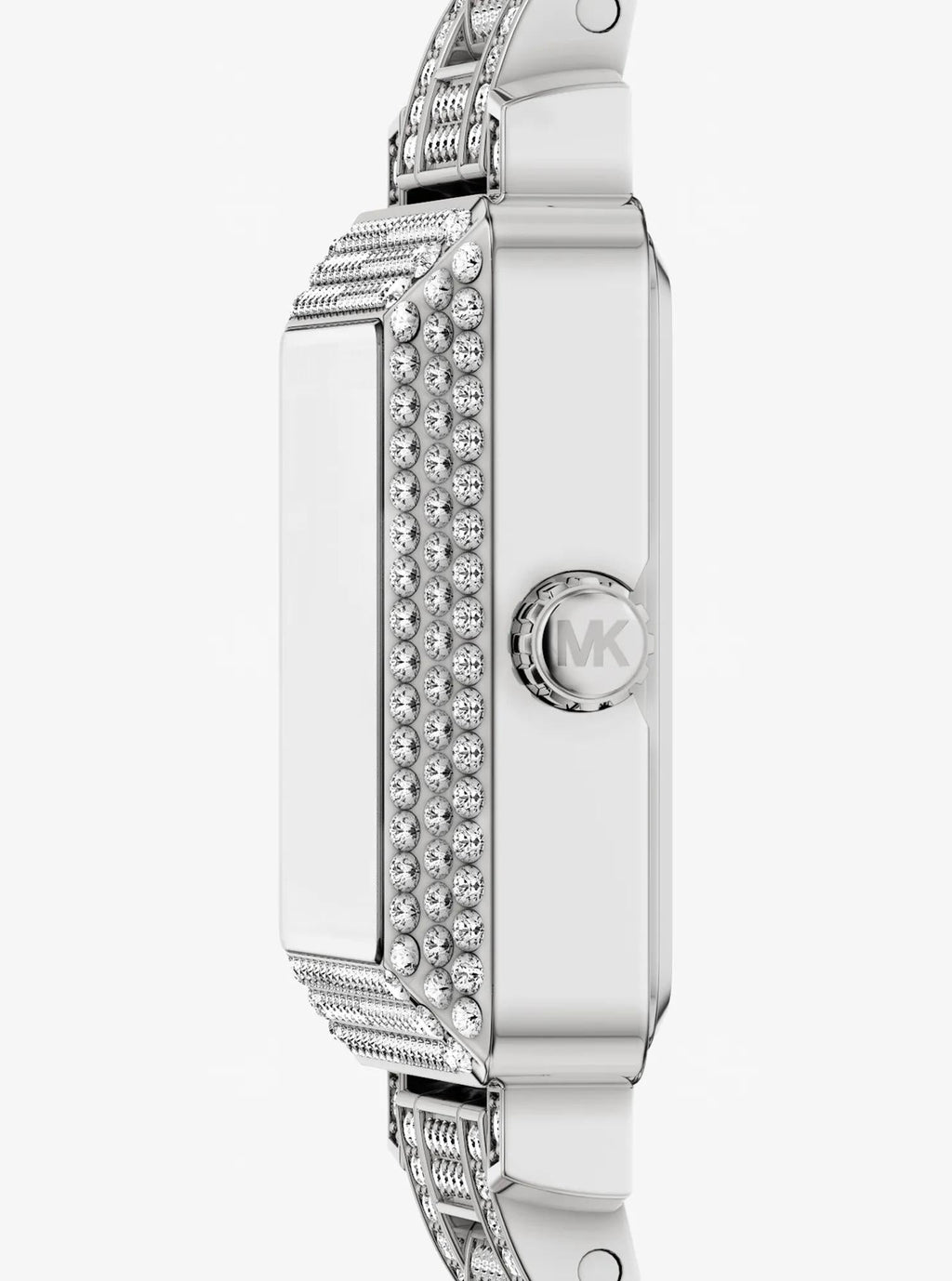 Petite Gwynn Pavé Silver-Tone Watch