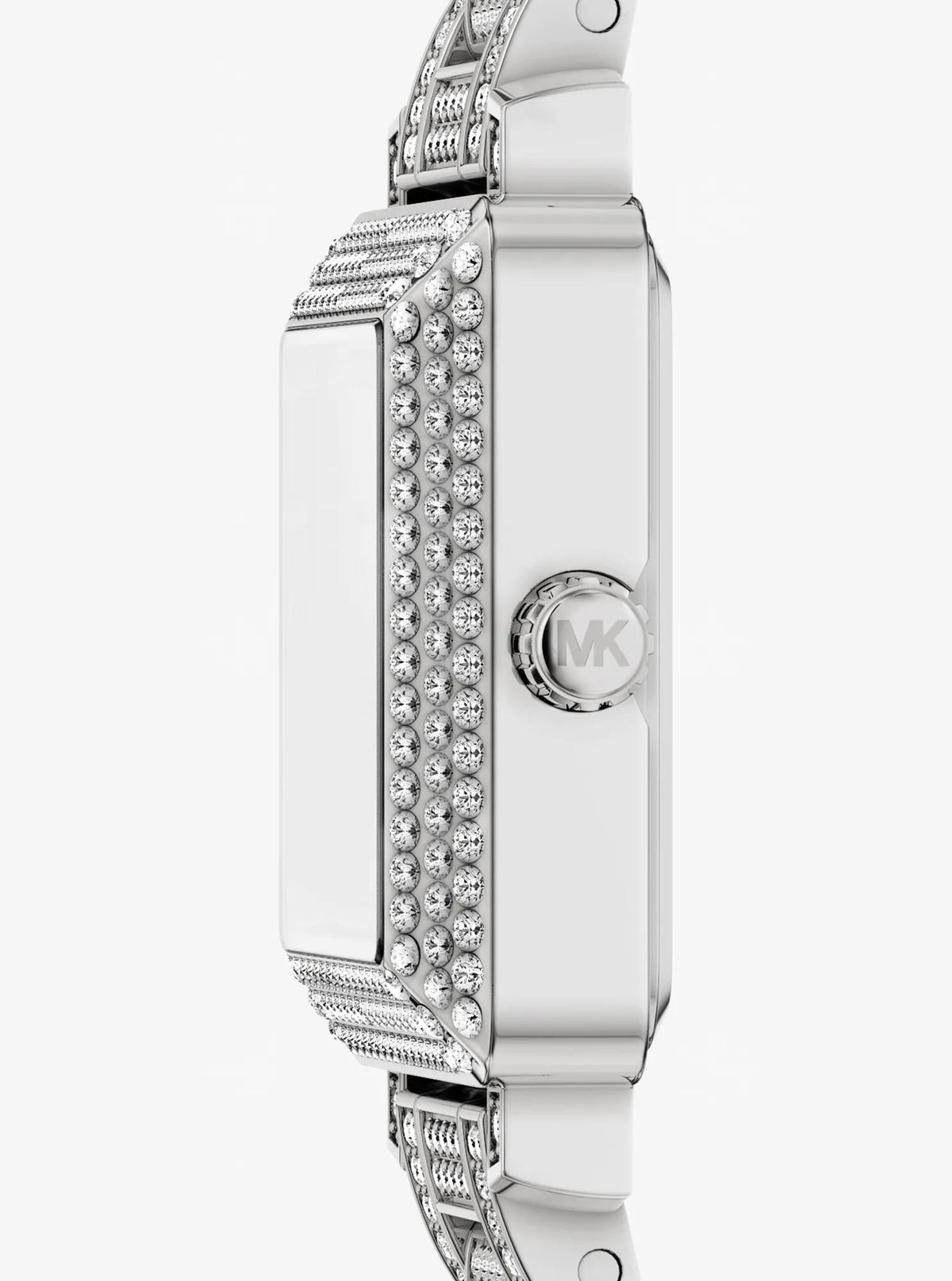 Petite Gwynn Pavé Silver-Tone Watch