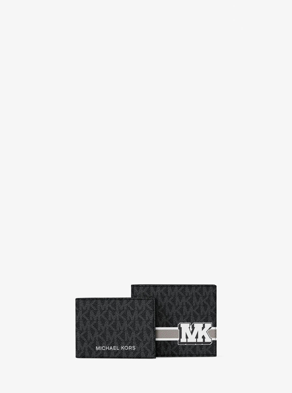 Cooper Striped Signature Logo Billfold Wallet With Passcase