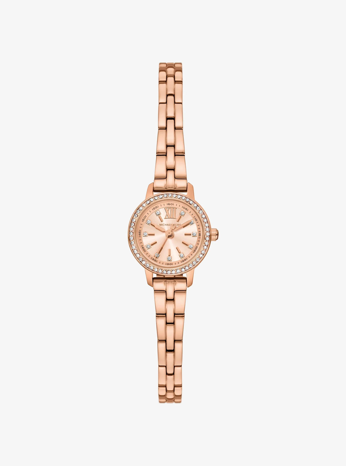 Micro Melissa Pavé Rose Gold-Tone Watch