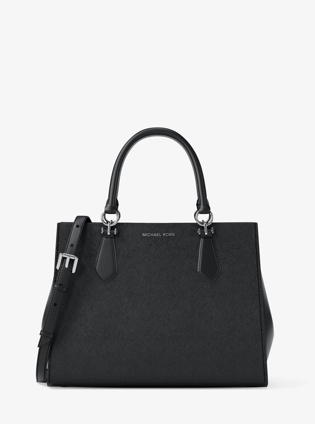 Marilyn Medium Saffiano Leather Satchel