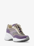 Kaia Mixed-Media Trainer