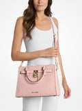 Hamilton Medium Signature Logo Satchel
