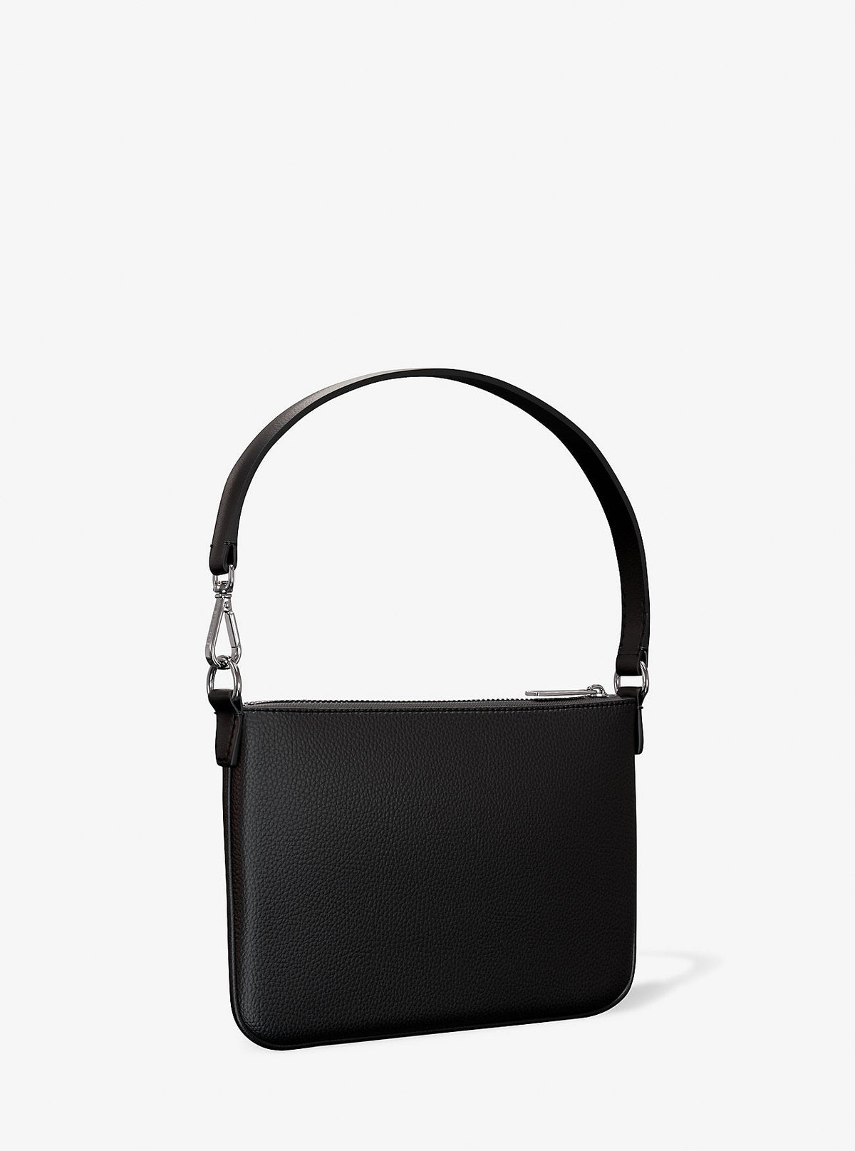 Jet Set Small Pebbled Leather Convertible Wristlet