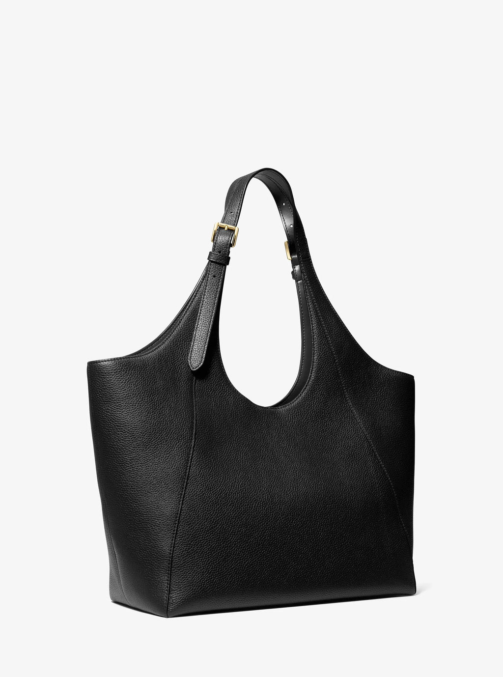 Bernie Large Pebbled Leather Tote Bag