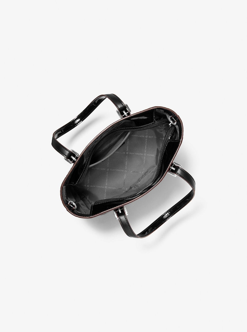 Jet Set Extra-Small Patent Logo Debossed Convertible Tote Bag