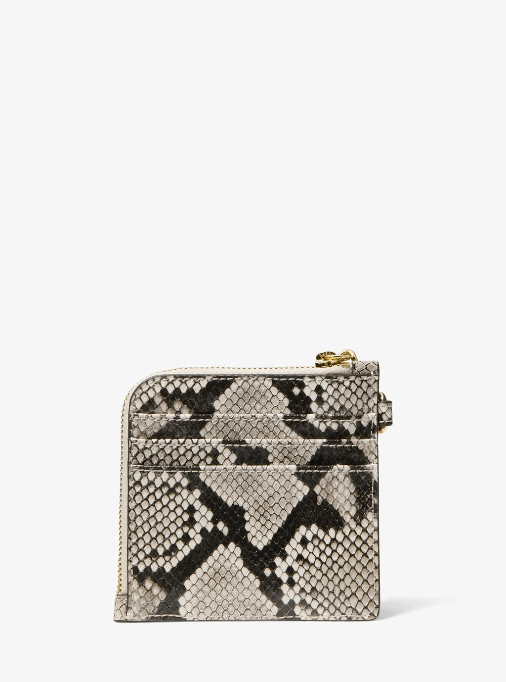 Jet Set Travel Medium Snake Embossed Chain Wallet