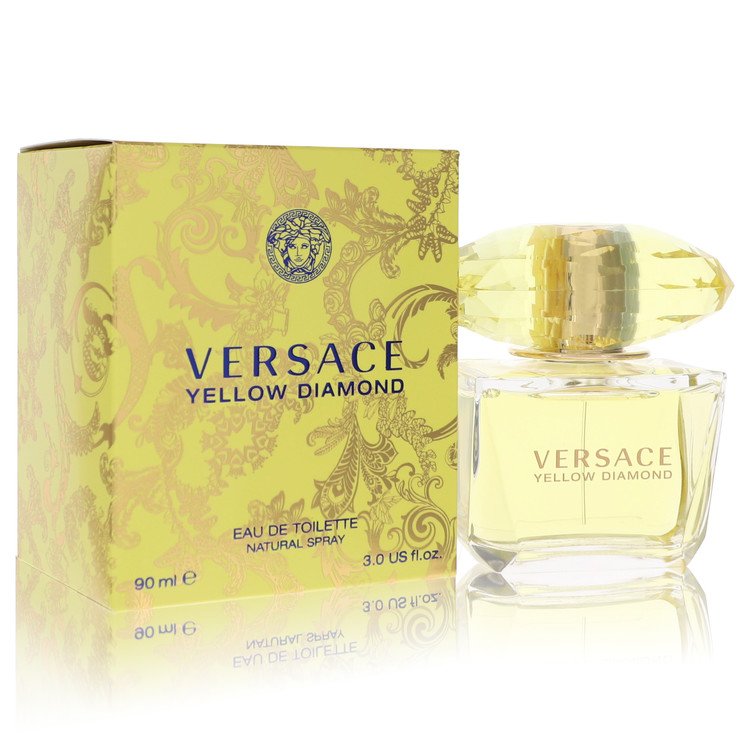 Versace Yellow Diamond by Versace Eau De Toilette Spray 3 oz Women