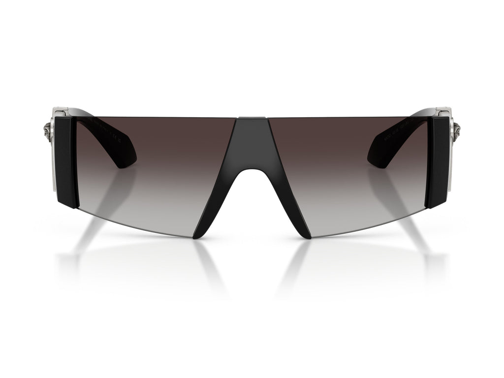 0ve4516 Gradient Metal Oversized Shield Sunglasses