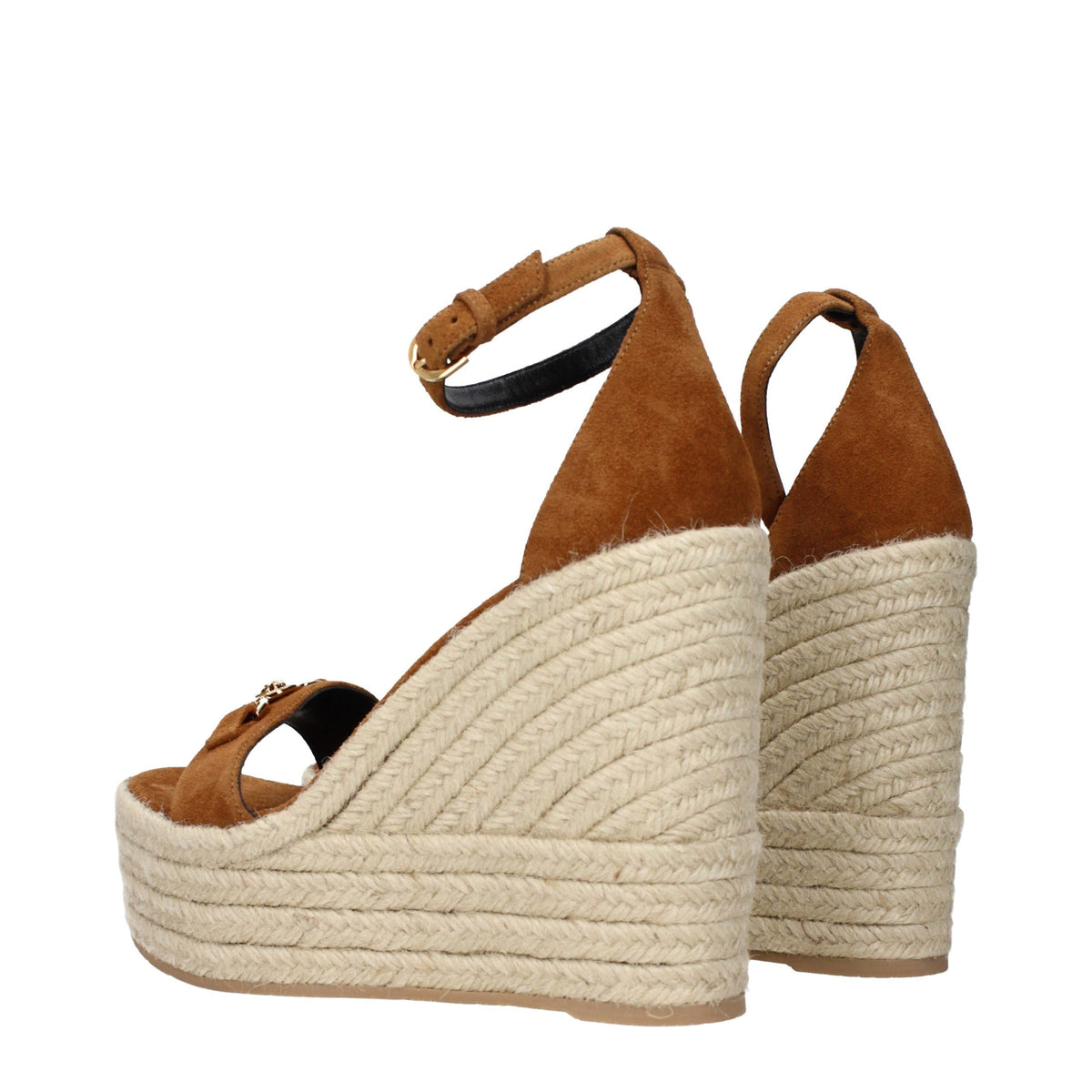 Versace Leather Wedge Women's Sandals