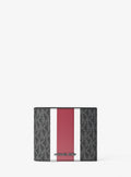 Cooper Striped Signature Logo Billfold Wallet
