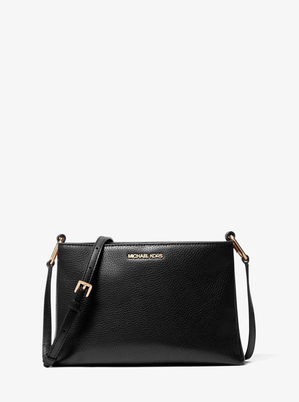 Trisha Medium Pebbled Leather Crossbody Bag
