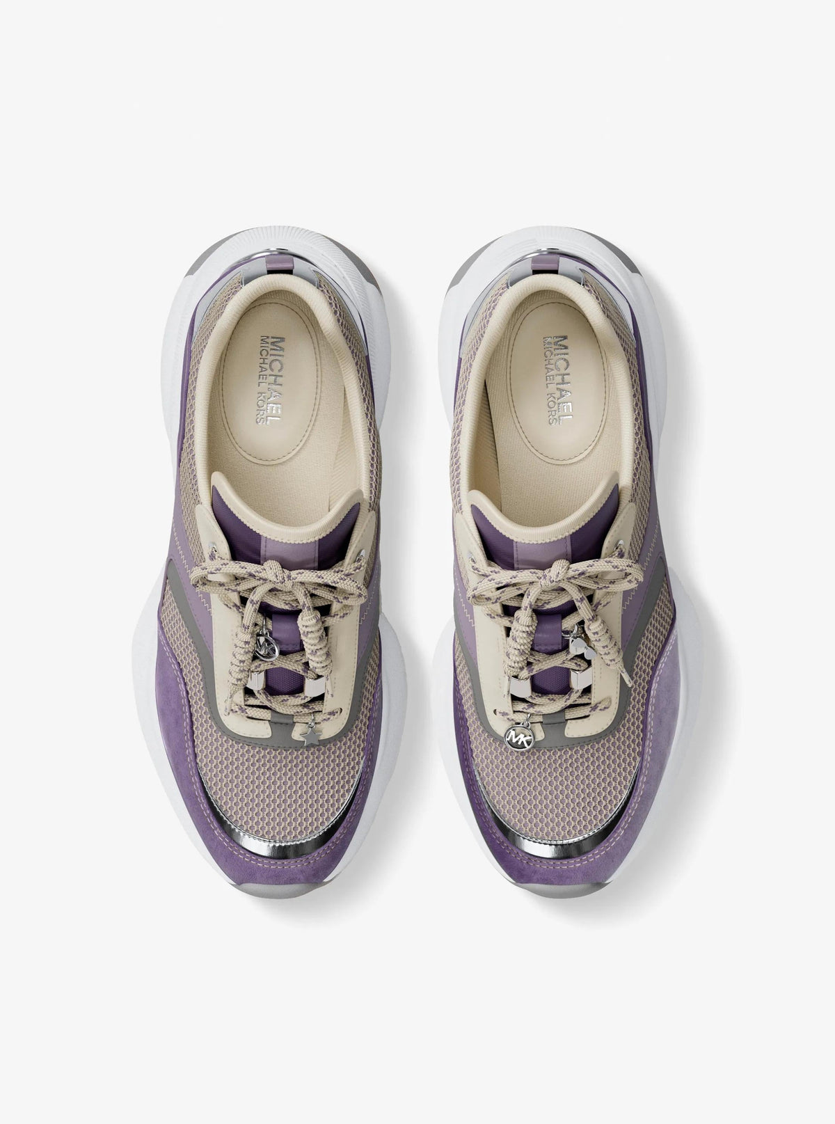 Kaia Mixed-Media Trainer