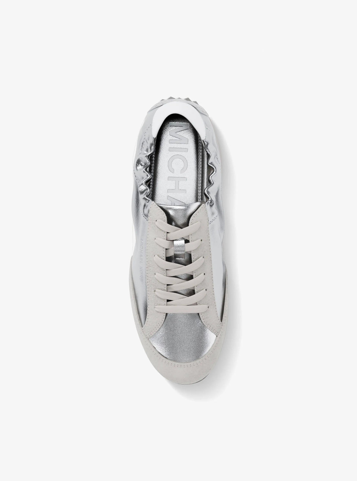 Susie Metallic Leather Trainer