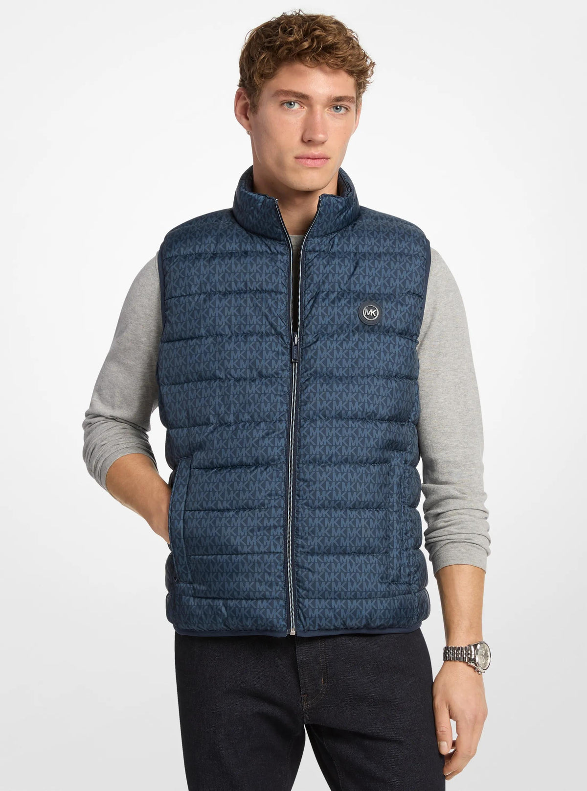 Abbou Signature Logo Reversible Vest