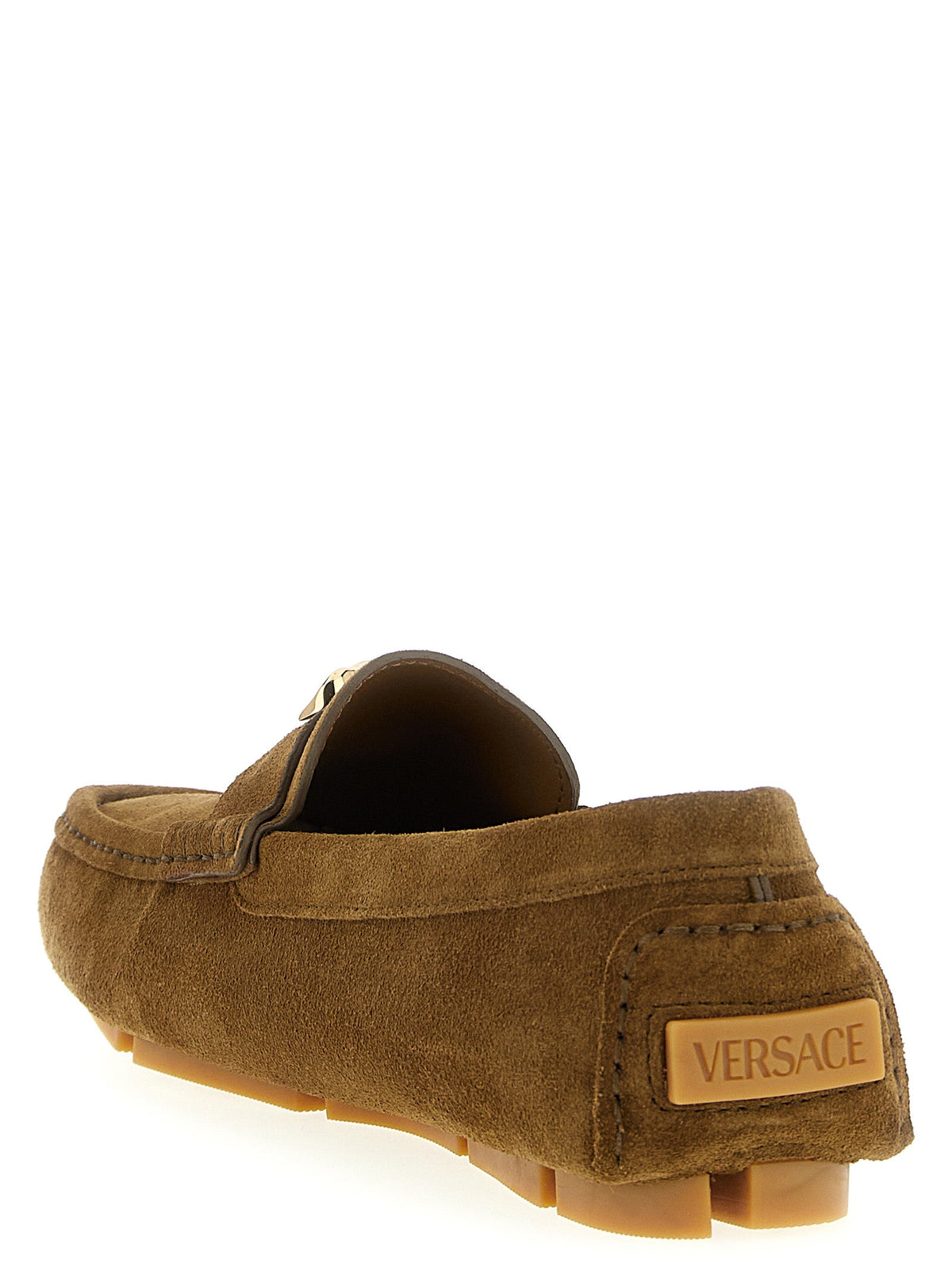 Versace Calfskin Slip-On Men's Loafers