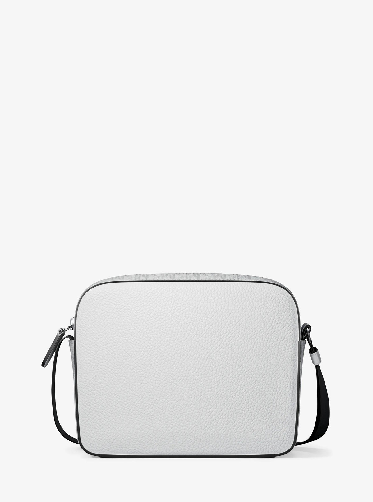 Cooper Medium Pebbled Leather and Signature Logo Camera Crossbody Bag