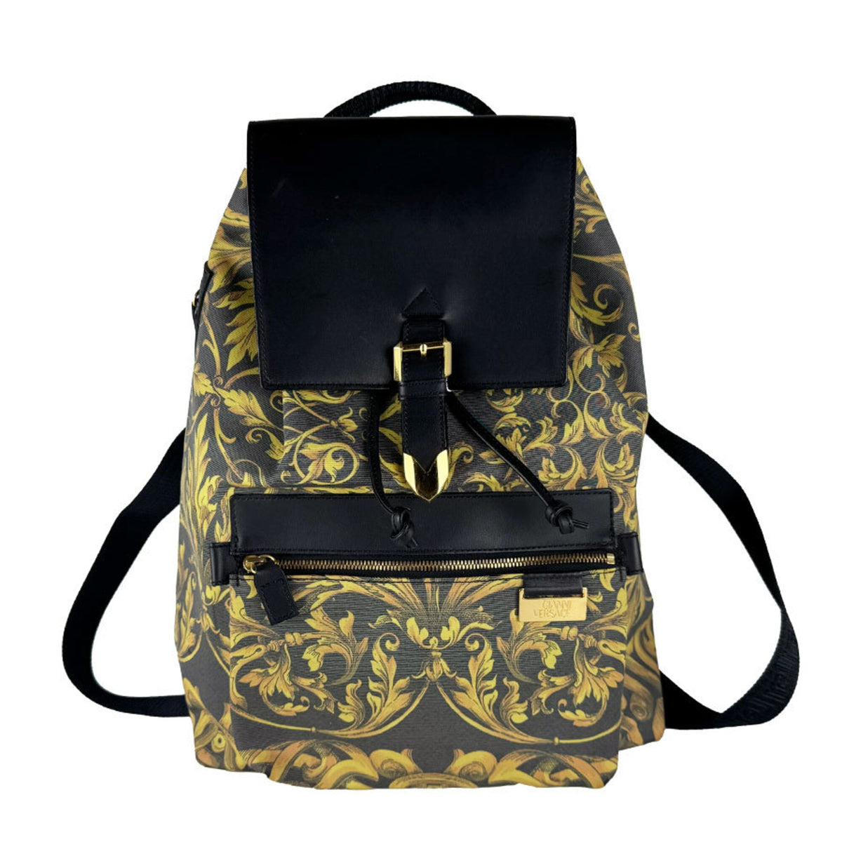 Versace gold Pvc Backpack (Pre-Owned)