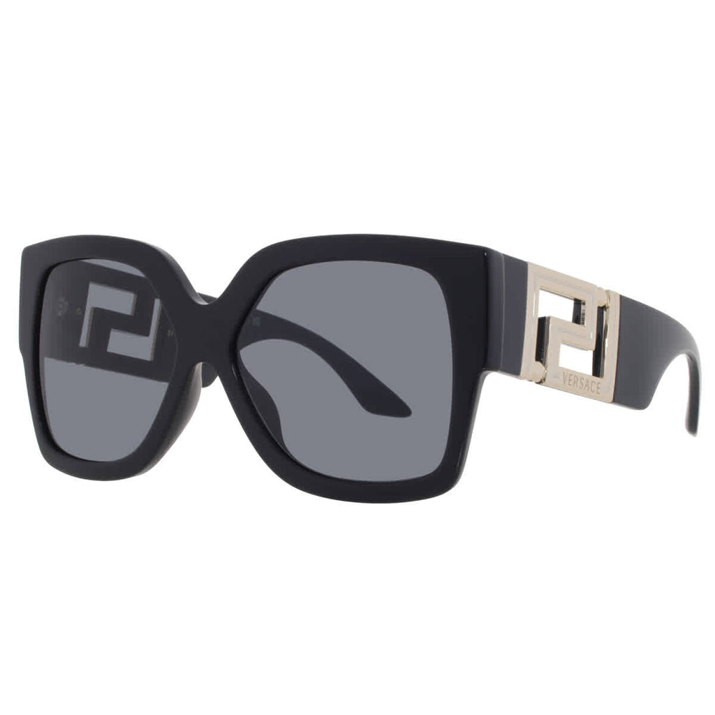 Versace Dark Grey Butterfly Ladies Sunglasses VE4402 GB1/87 59